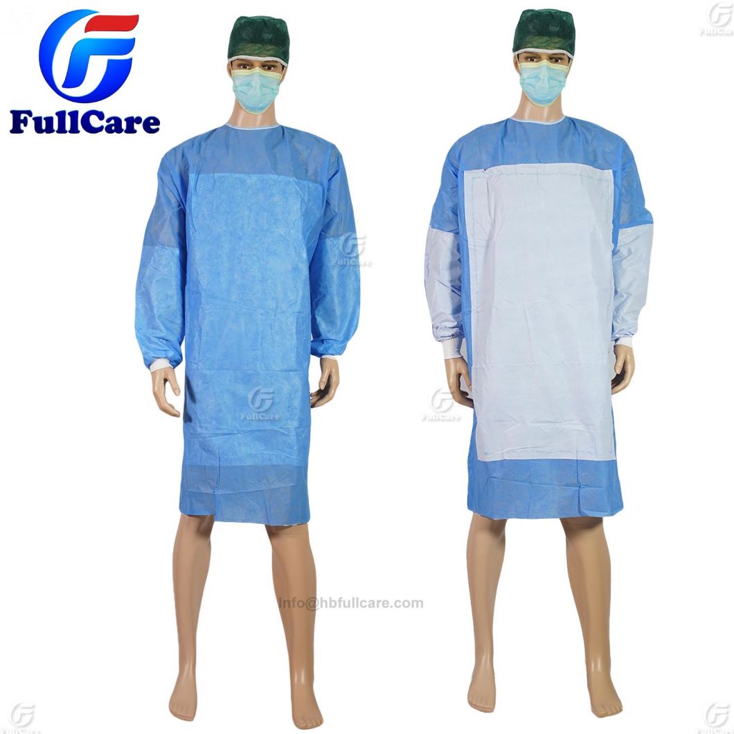 Doctor Dental Patient/Impervious Operation/Protective/Exam/Visitor/SMS/PE/PP/Sterile Scrub Disposable Nonwoven Medical/Hospital/Surgeon/Surgical/Isolation Gown