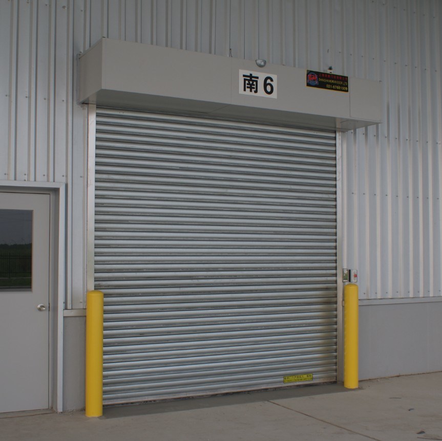 Industrial Exterior & Interior Metal or Aluminum Electric Overhead Garage Roller Shutter Security Door