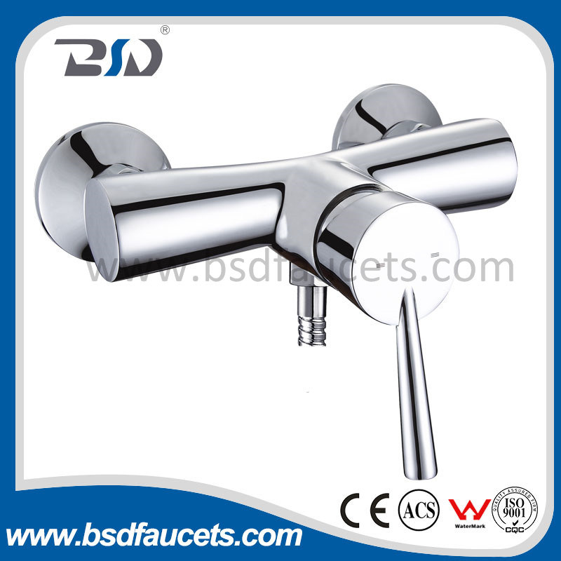 Single Handle Wall Mount Brass Shower Faucet