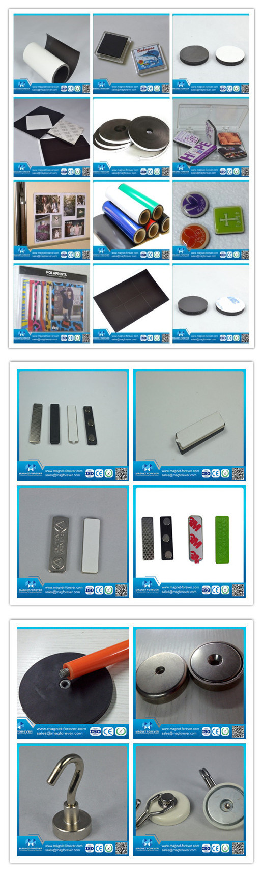 Rare Earth Bar Neodymium NdFeB Magnet for Industrial