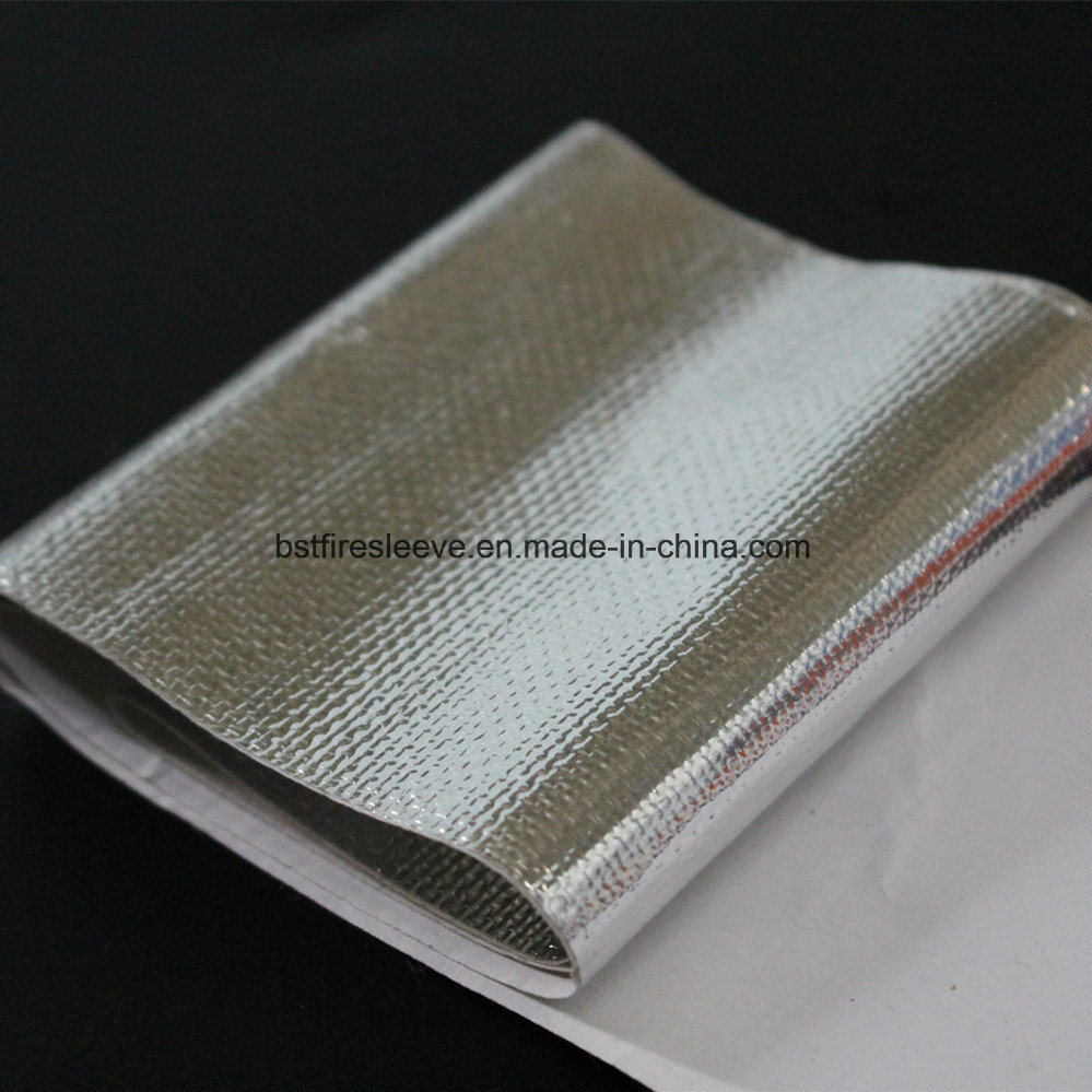 Heat Shield Protection Aluminum Foil Laminated Fiberglass Woven Tape