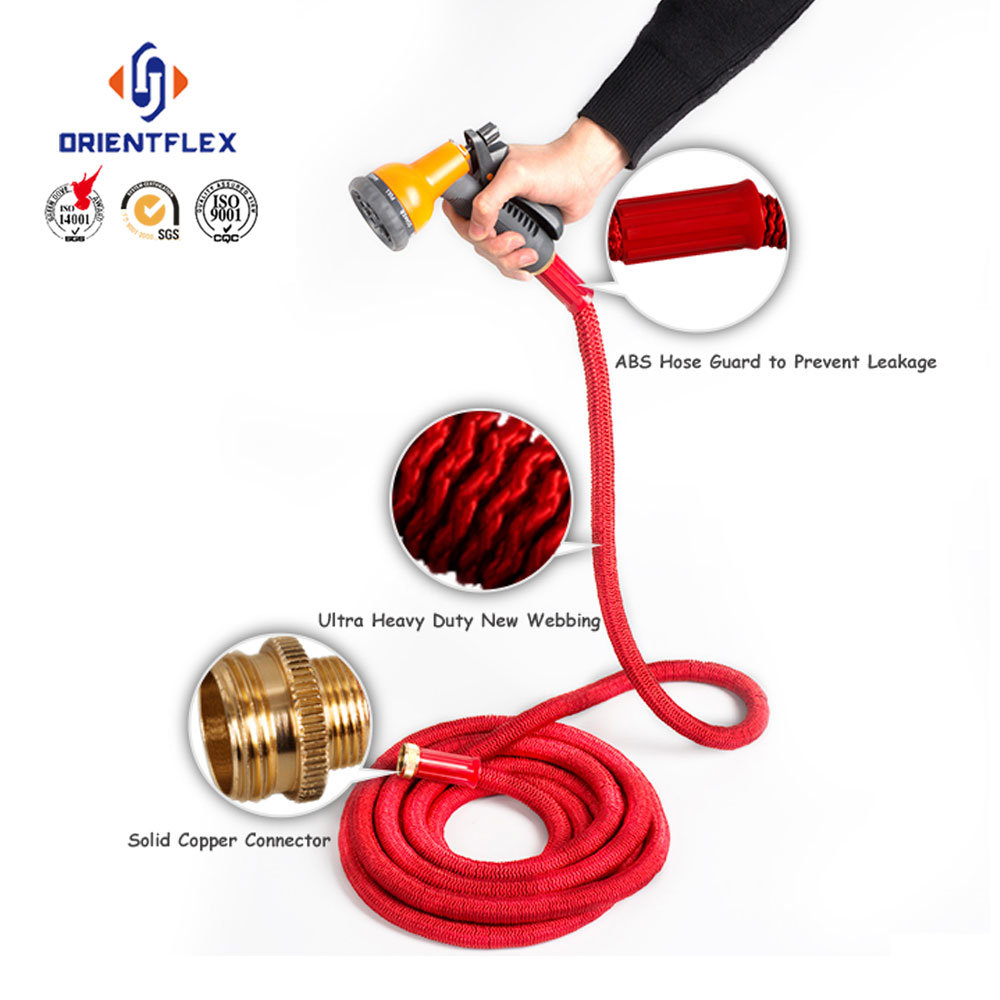 Expandable Hose with Brass Fitting