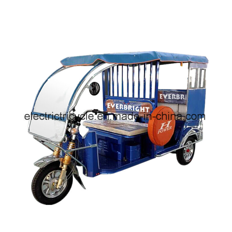 Bangladesh India Style Electric Passenger Tricycle for Taxi