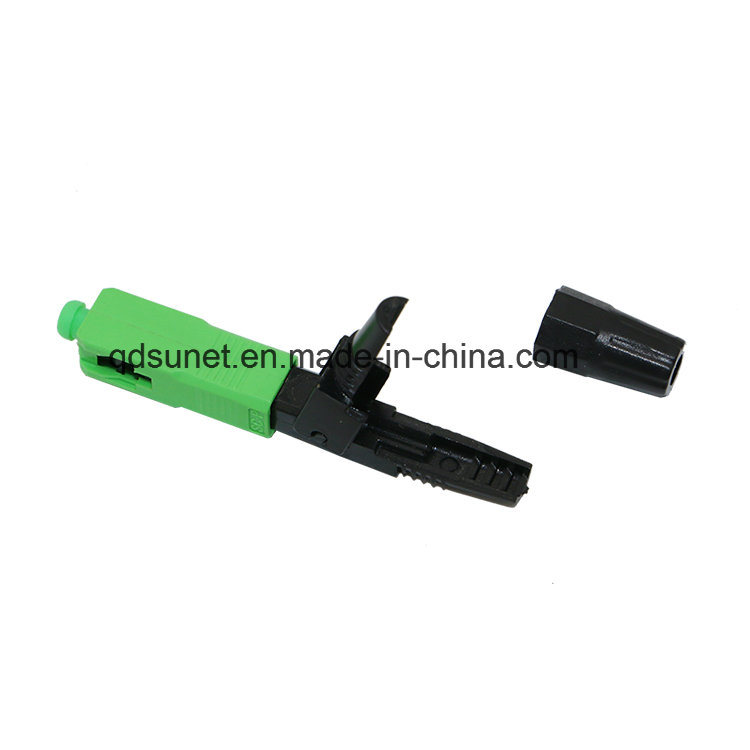 Factory Supply FTTH Sc/APC Sc/Upc Fiber Optic Quick Field Assembly Fast Connector