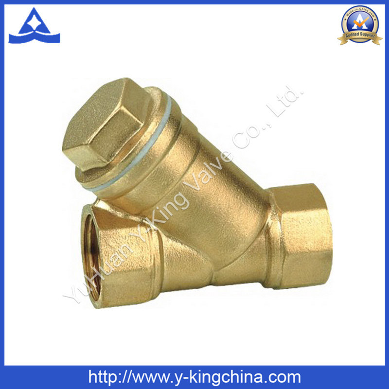 Brass Y Strainer Check Valve (YD-3005)