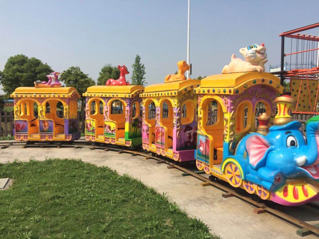 Most Popular Amusement Park Outdoor Mini Train Elephant Train