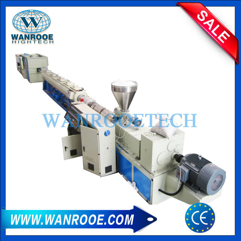 Twin Screw Extruder PVC Pipe Making Machine Cost