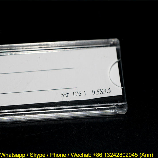 Wholesale Clear Acrylic Name ID Card, Acrylic Business Card Holder