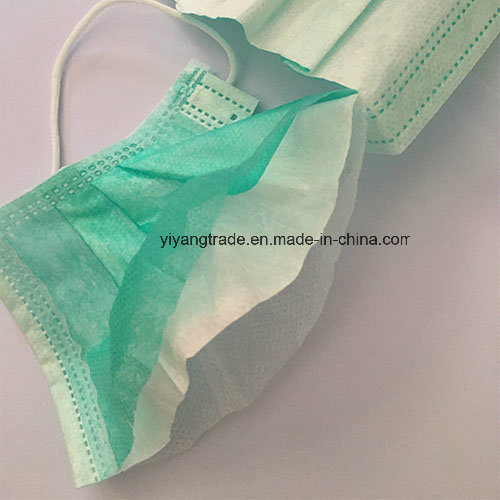 Disposable Nonwoven 3ply Surgical Face Mask for Medical