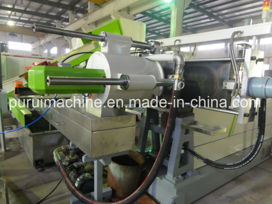 Environmental Two-Stage Plastic Granulating Machine with Die Face Cutting