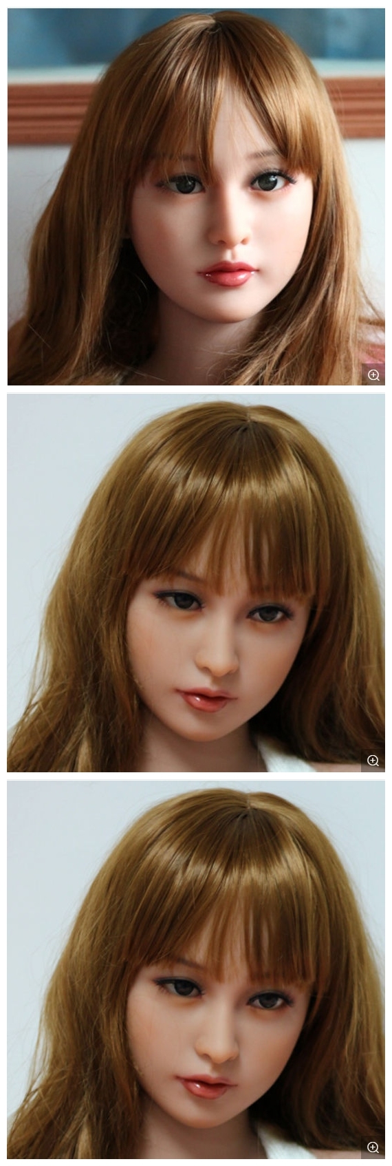 Sex Doll Lifelike Head for Oral Sex Products