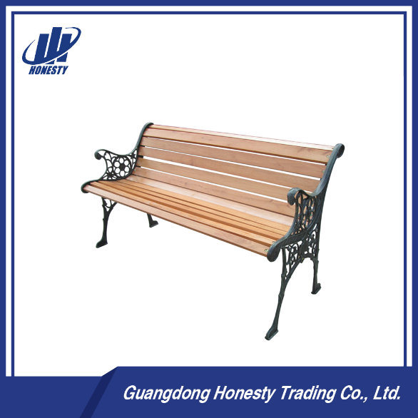 Hb1019 Wood Park Relaxing Bench, Outdoor Bench