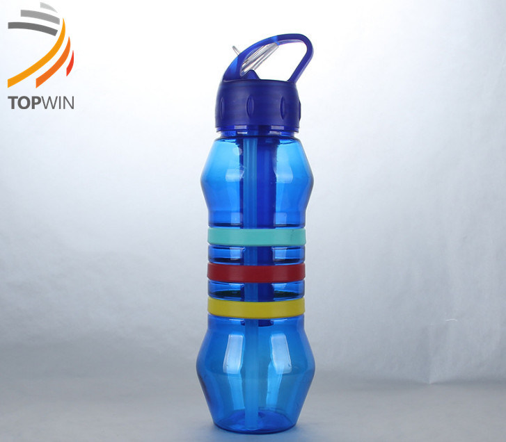 800ml Stainless Steel Plastic Part Sport Water Bottle with Frosted Cover