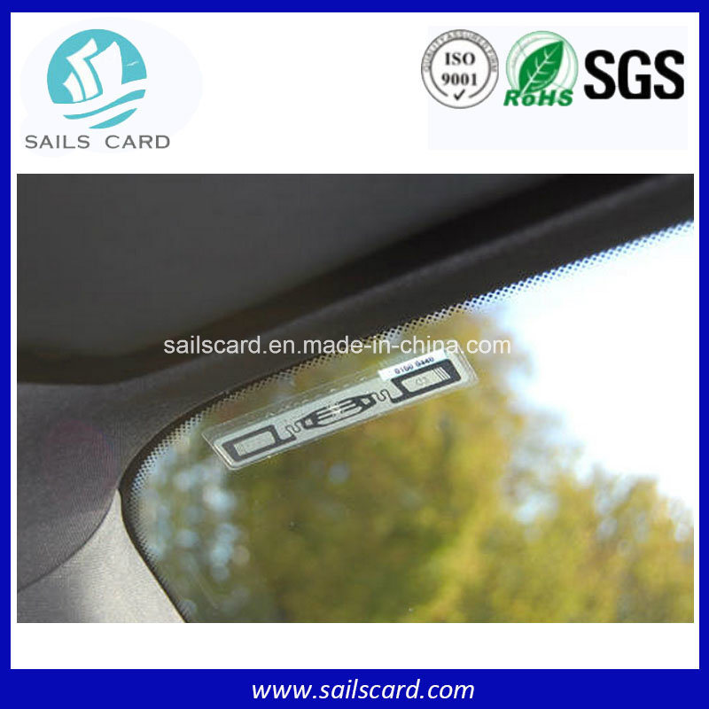 Wholesale Rectangle Anti-Tear Windshield UHF RFID Tags Sticker