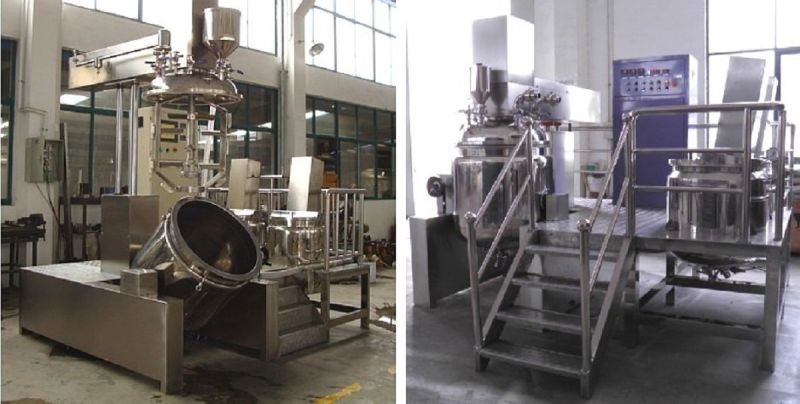 Vacuum Emulsifying Mixer with Water Pot and Oil Pot