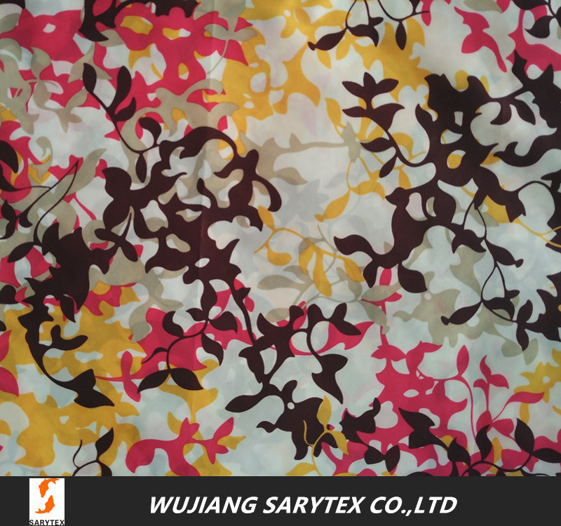 100% Polyester Microfiber Printed Fabric