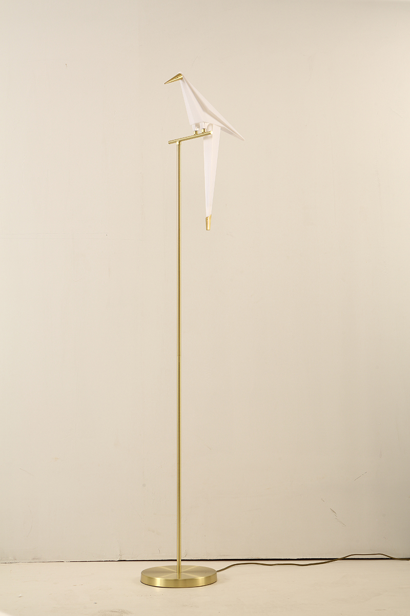 Decorative Bird Floor Lamp Modern Standing Floor Lighting