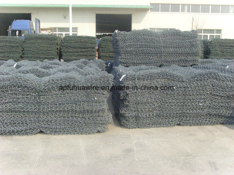 PVC Coated Gabion Box for River Protection