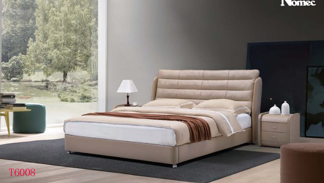 Hot Sell Modern Leather Bed for Home