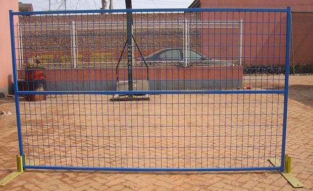 Hot Sale PVC Coated Fence Temporary Fence with Support