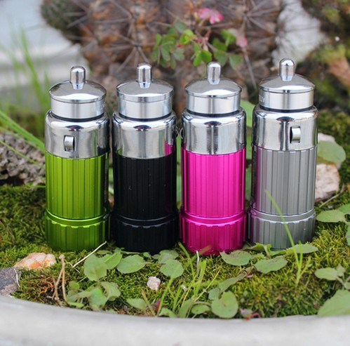 Portable Multi Colours Mini Car Charging LED Torch Flashlight