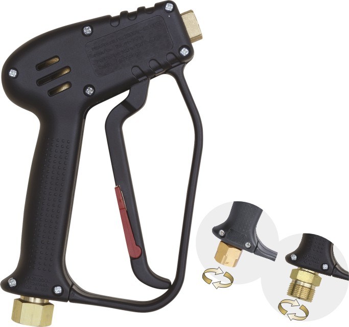 Spray Gun with a Variety of Sprinklers