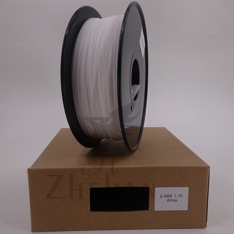 New Z-ABS Natual Color White and Grey 3D Printing Filament (Acrylonitrile Butadiene Styrene Terpolymer) 1.75mm