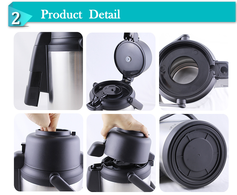 Press Pumping System Stainless Steel Vacuum Flask (ASUM)