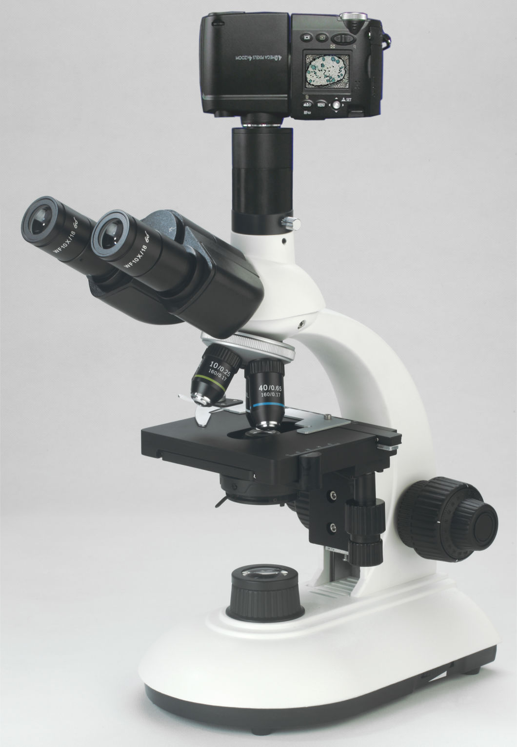 Optical Medical Laboratory Trinocular Biological Microscope