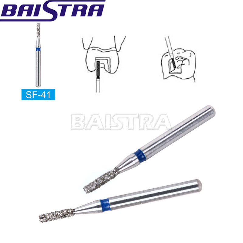 Dental Diamond Bur Sf-41 Two Layer Diamond Burs