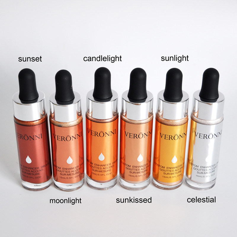 2017 Newest Makeup Cosmetic Highlight Liquid 6 Colors Concealer Highlighter