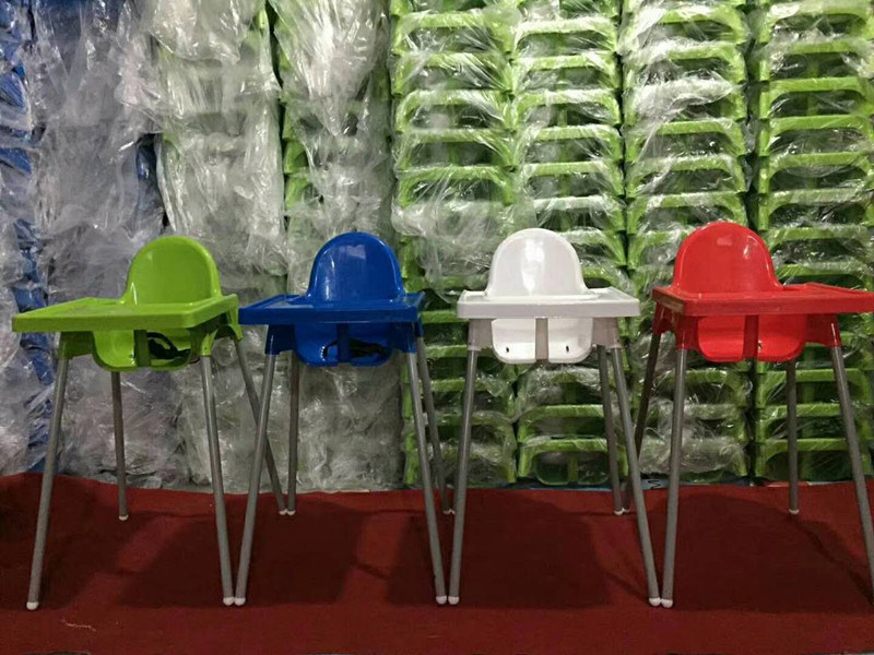 Metal Leg Restaurant Plastic Dining Chair