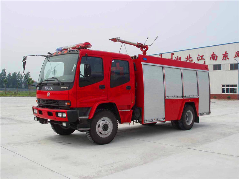 5000L 4*4 Isuzu Rescue Fire Fighting Truck