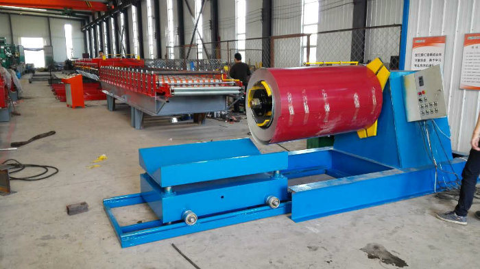 Curving Roof Sheet Roll Forming Machine