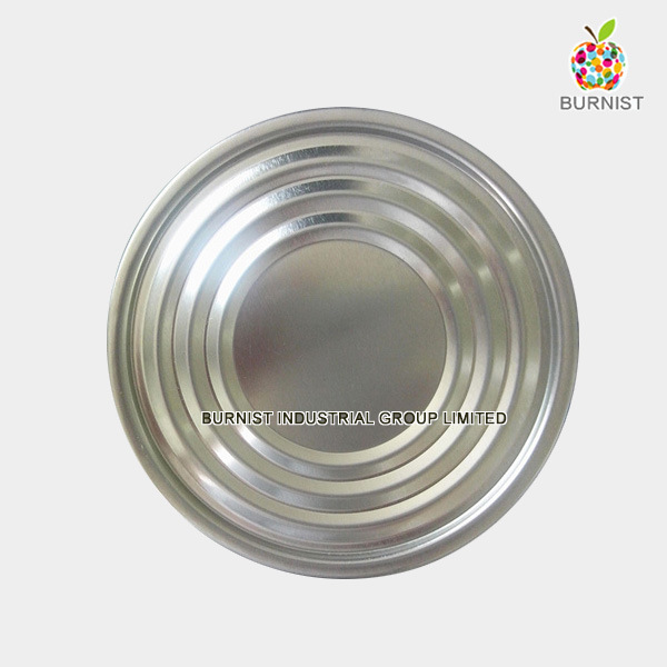 401 (99mm) Tinplate Bottom End Metal Lid for Cans with Strengthen Rings