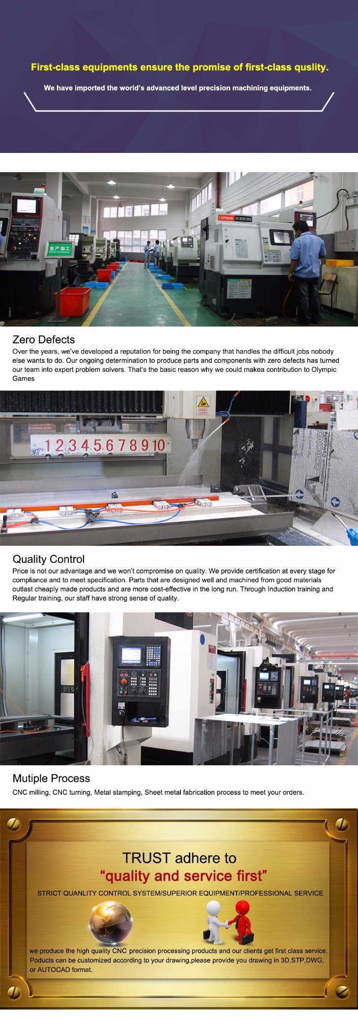 Precision Custom Complex CNC Machining Metal Automotive Parts