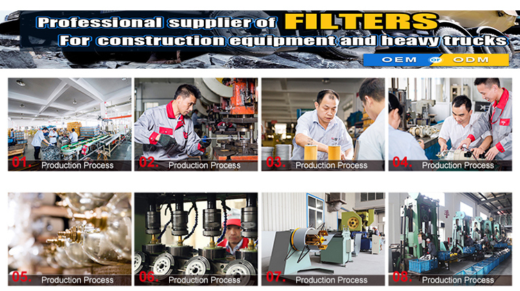 John Deere Oil Filter, Factory Car Fuel Filter for Hyundai Mtu396 Engine