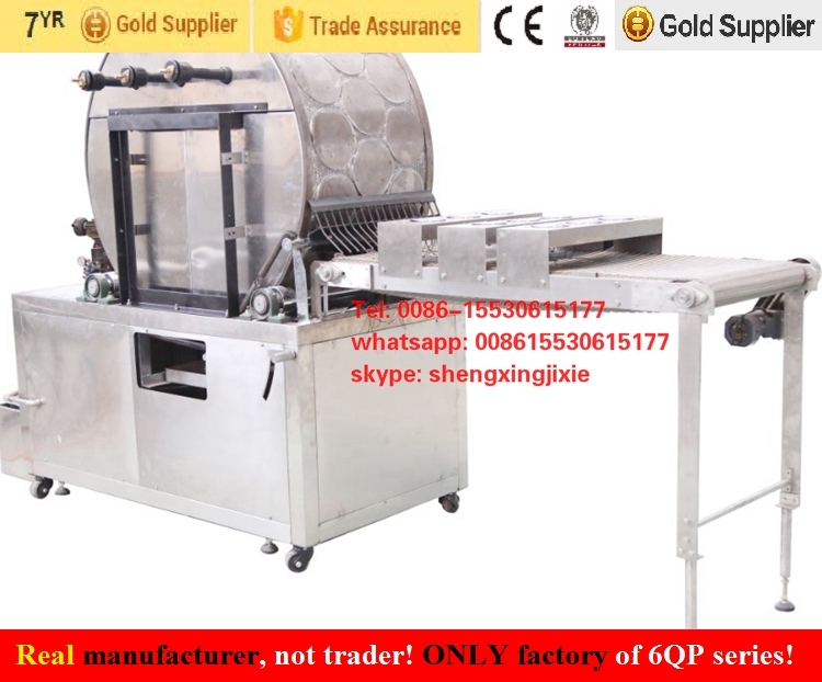 Auto High Quality/Capacity Gas/ Ele Pancake Machine/ Thin Pancake Machinery/ Flat Pancake Machine (manufacturer) 