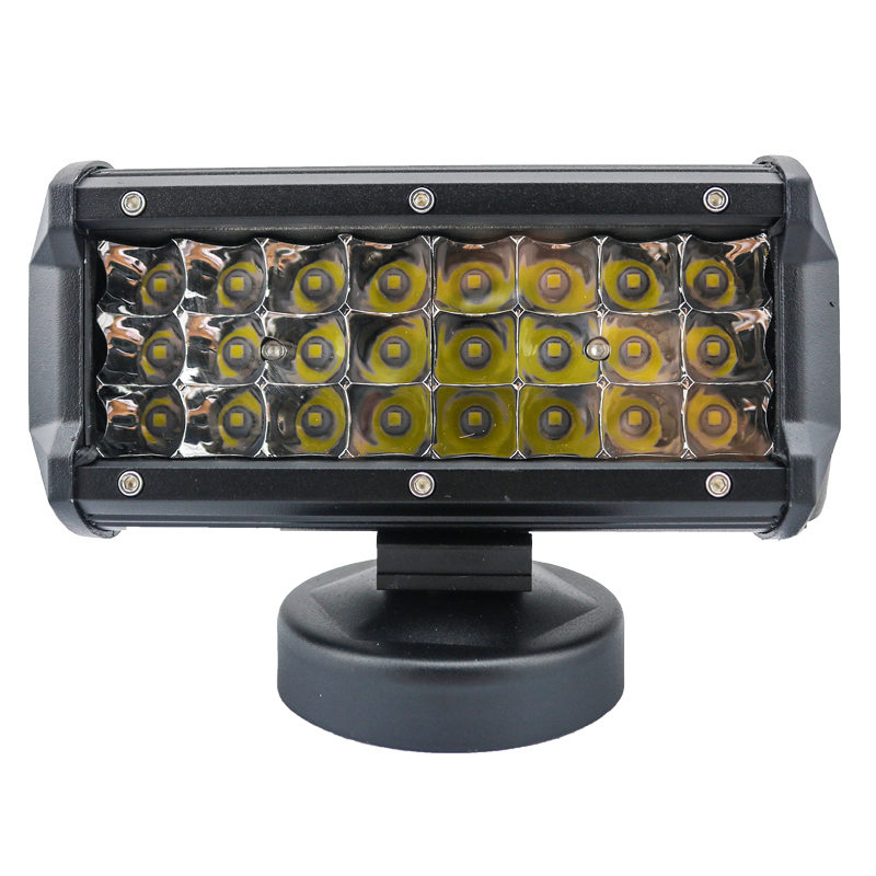 Tri-Row 72W 4*4 LED Driving Spotlight Light Bar