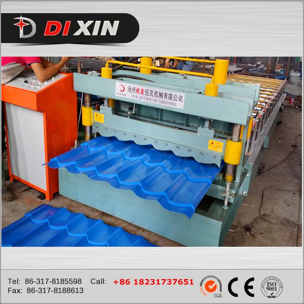 Steel Tile Type and New Condition Roll Forming Machine