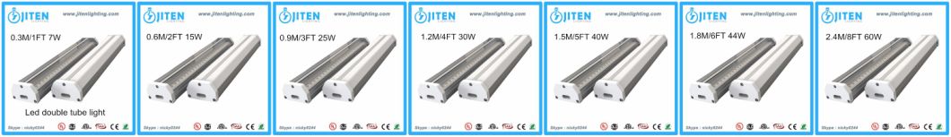 Factory Direct Supplier 44W LED Linear Lighting LED T5 Double Tube Light Fixture