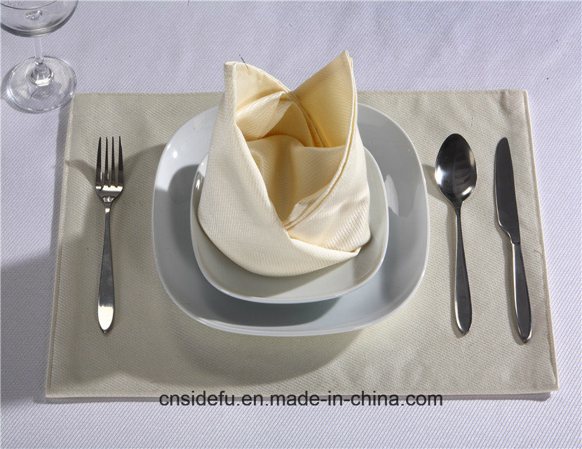 Hotel 100 Polyester Restaurant Cloth Dinner Napkins