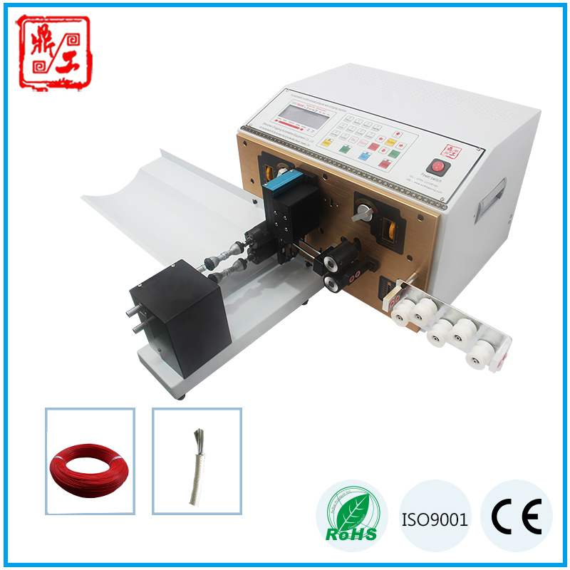 Hot Sale Dg-220t Automatic Ribbon Wire Cutting Stripping and Twisting Machine