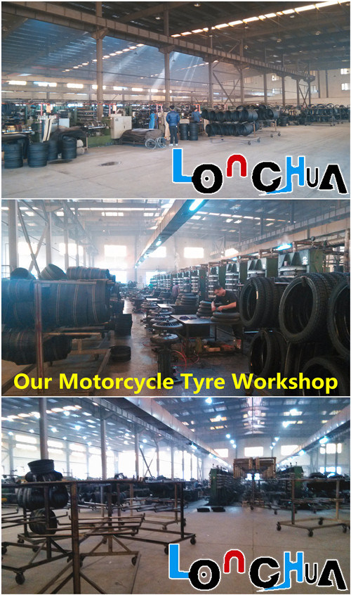 ISO9001 Certificated Natural Rubber Motorcycle Tyre (110/90-16)