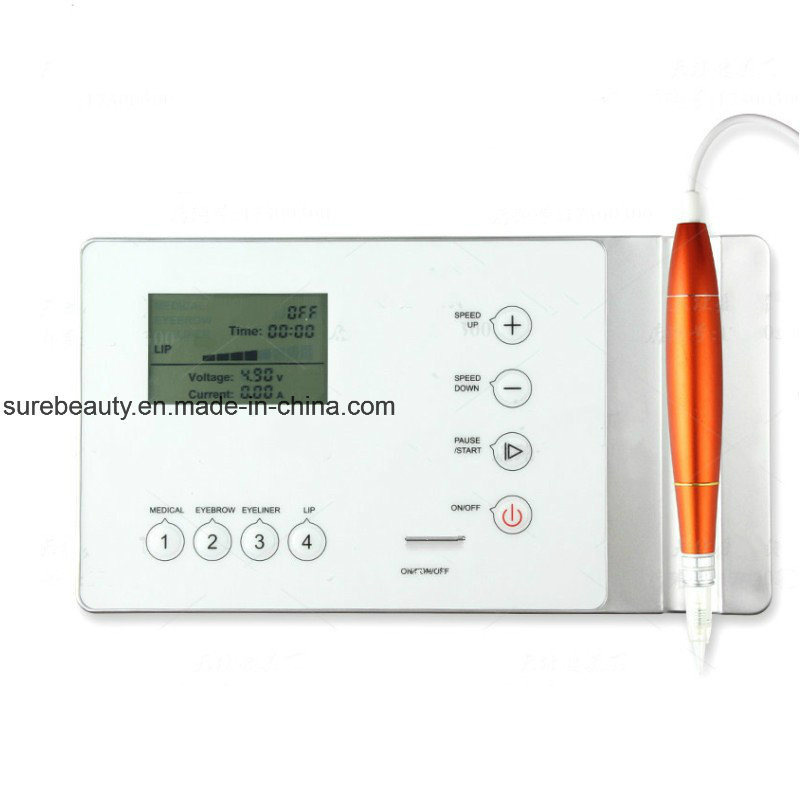 LCD Displayer Square Permanent Makeup Machine for Microblading Tattoo