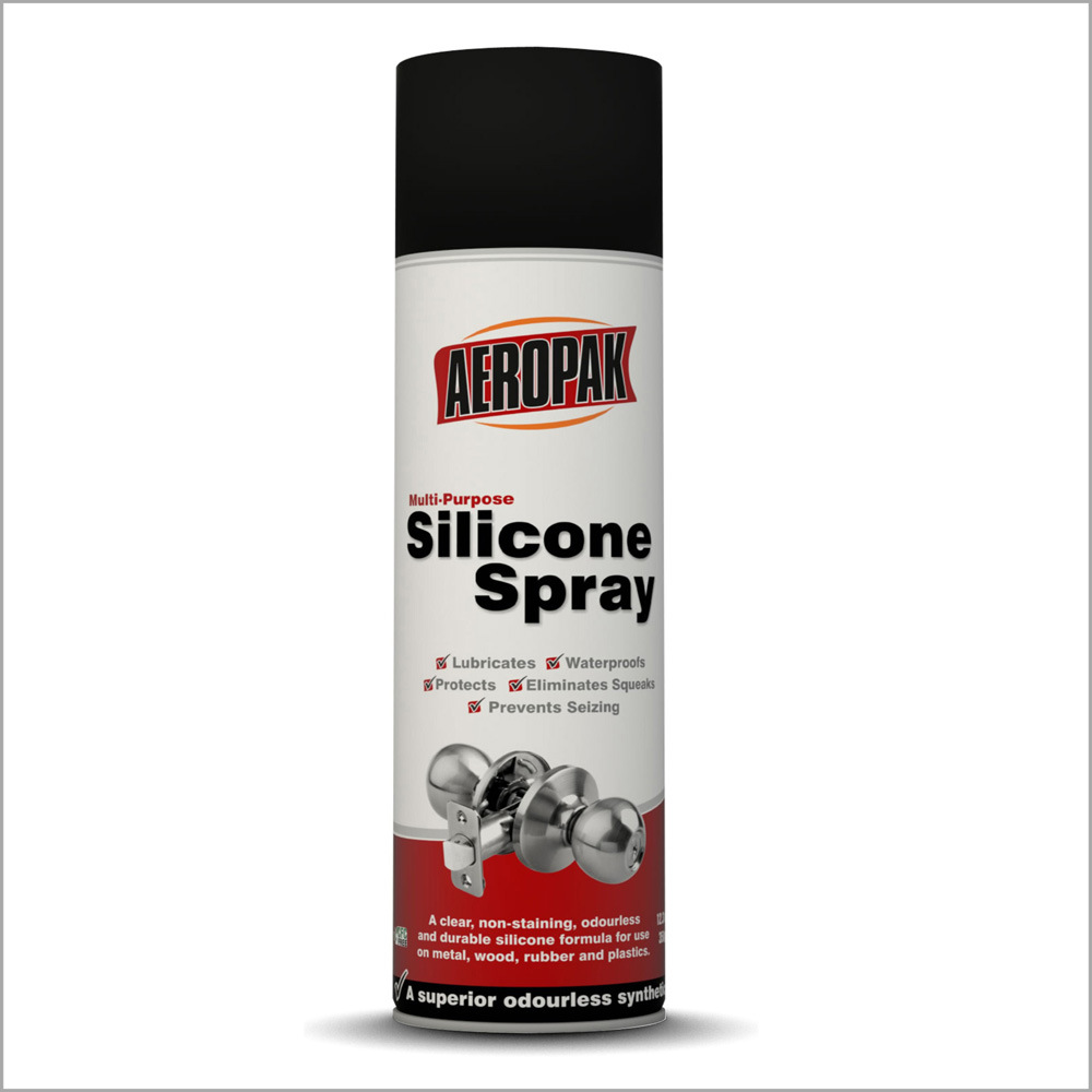 Aeropak for Plastic Mould Releasing Silicone Spray 500ml with MSDS Certificate