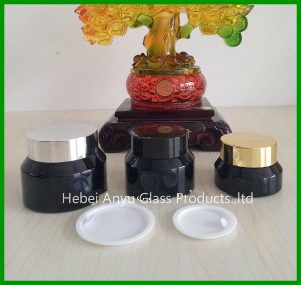 Wholesale Amber Glass Cosmetic Bottle