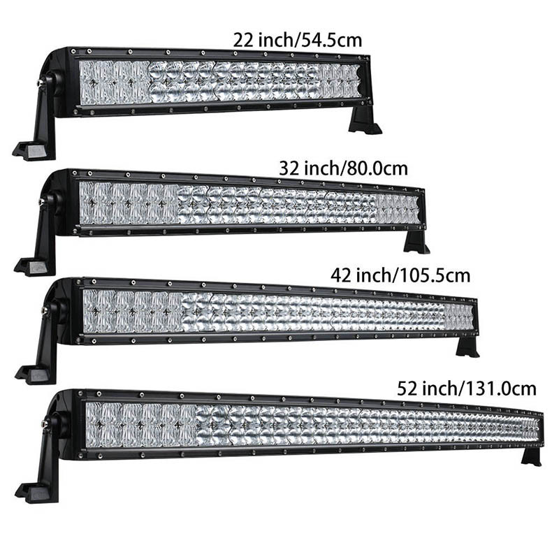 120W 180W 240W Offroad Curved CREE LED Vehicle Light Bar