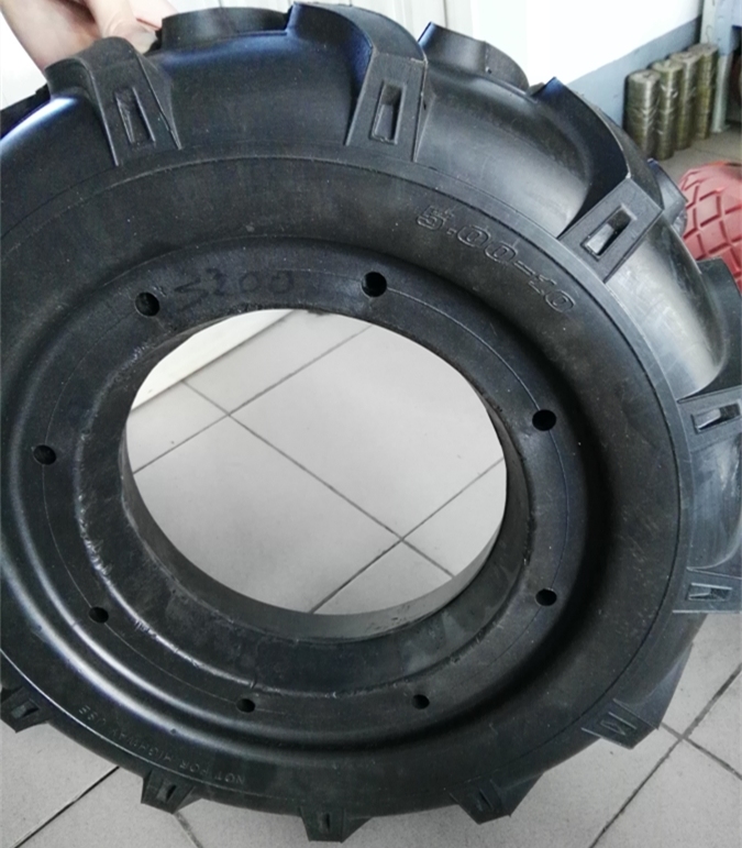 4.00-10 Solid Rubber Foam Wheel for Press Machine