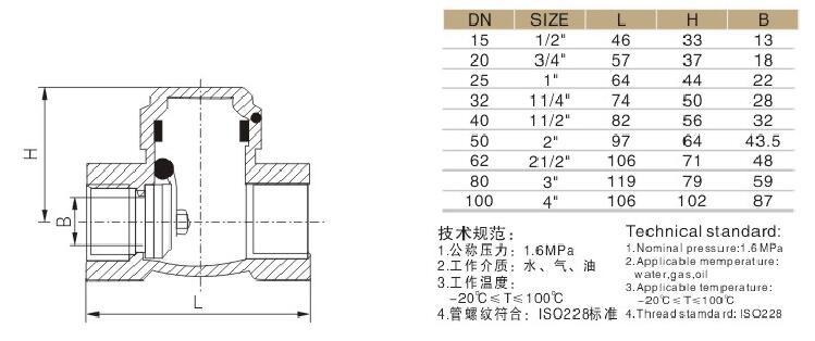 Brass Foot Valve 1 2 Inch Brass Check Valve